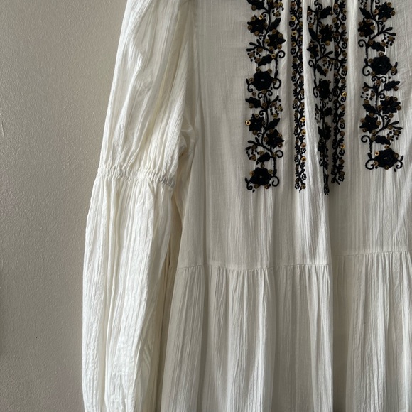 Ulla Johnson Ceres Tunic Dress - Blanc, size 12 - Picture 4 of 8
